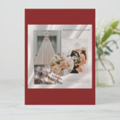 Moderne Hochzeits-Visuelle Layout-Stimmungsboard-F (Stehend Vorderseite)