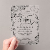 Moderne Hochzeitsakryleinladungen Acryleinladungen (Insitu (Handheld))