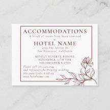 Moderne Hochzeitsdetails