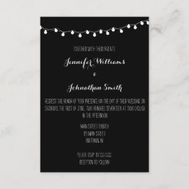 Moderne Hochzeitseinladungen Einladung