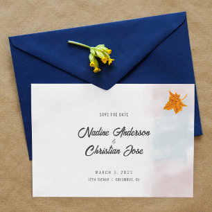 Moderne Hochzeitseinladungs-Suite Save The Date