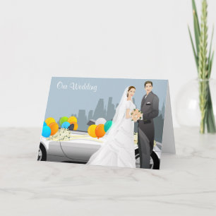 Moderne Hochzeitseinladungskarte Einladung