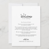 Moderne Hochzeitserklärung (Vorderseite)