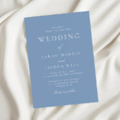 Moderne Hochzeitsfeier Einladung