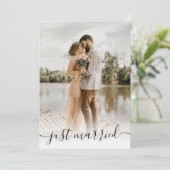 Moderne Hochzeitsfeier gerade verheiratet 5 Fotos Ankündigung (Stehend Vorderseite)