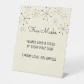 Moderne Hochzeitsfeier im Mittelalter Sockelschild (Vorderseite)