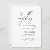 Moderne Hochzeitsfeier von Boho Einladung (Vorderseite)