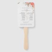 Moderne Hochzeitsförderer mit Foto Fächer (Rückseite)