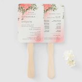 Moderne Hochzeitsförderer mit Foto Fächer (Vorne und Hinten)