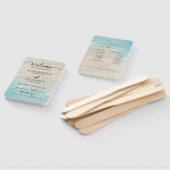 Moderne Hochzeitsförderer mit Foto Fächer (Non-assembled)