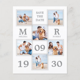 Moderne Hochzeitsfotografie Save the Date