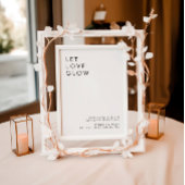 Moderne Hochzeitsglanz-Hochzeitsstiftung abschicke Einladung