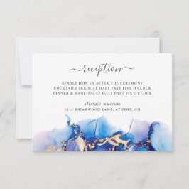 Moderne Hochzeitskarte für Wasserfarben Einladung