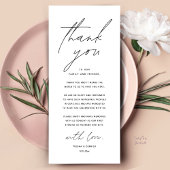 Moderne Hochzeitsmahlzeiten dank Karte