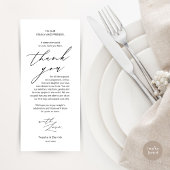 Moderne Hochzeitsmahlzeiten dank Karte