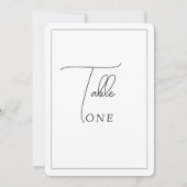 Moderne Hochzeitsplanung, Dekoration, Mindestwerte Einladung (Vorderseite)