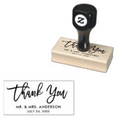 Moderne Hochzeitsskritik Vielen Dank Gummistempel (Stempel)