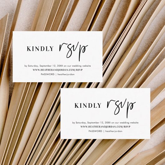 Moderne Hochzeitssonderkarte für UAWG Begleitkarte