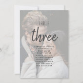 Moderne Hochzeitsstift für Fotos (Vorderseite)