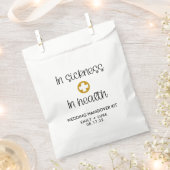 Moderne Hochzeitsstiftung Erholung IN KRANKHEIT UN Geschenktütchen (Ausgeschnitten)
