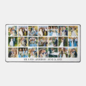 Moderne Hochzeitsstipps Schreibtischunterlage (Vorderseite)