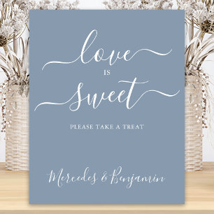 Moderne Hochzeitsszene Liebe Sweet Personalisiert Poster