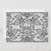 Moderne Hochzeitsszene Liebe und Dank Foto Dankeskarte (Rückseite)