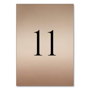 Moderne Hochzeitstischnummern (1–20) Tischnummer