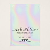 Moderne Holografie-Einhornskripte (Rückseite)