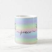 Moderne Holografie, Friedensyoga Kaffeetasse (Mittel)