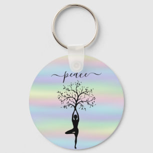 Moderne Holografie, Friedensyoga Schlüsselanhänger