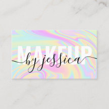 Moderne holografische Elegantenschrift