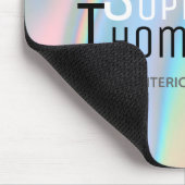 Moderne holografische flüssige Marmor Mousepad (Ecke)