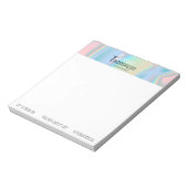 Moderne holografische flüssige Marmor Notizblock (Rotiert)