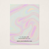 Moderne holografische Schmuckkollektion (Rückseite)