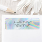 Moderne holografische SkriptRücksendeadresse (Insitu)