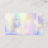 Moderne holografische visitenkarte (Rückseite)