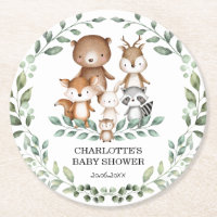 Moderne Holz-Grünanlage Tierbabydusche Dekoration