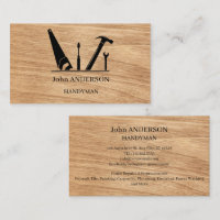 Moderne Holzhandschrift Karte