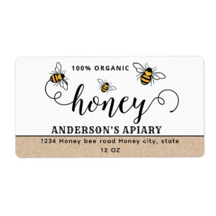 Moderne Honey Biene