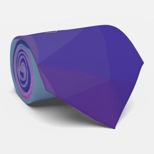 Moderne Honeycomb Gradient Krawatte (Gerollt)