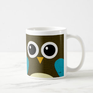 Moderne Hoot Eule Tasse