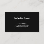 Moderne hübsche, gürtelglänzende, ombre Glitzer La Visitenkarte (Rückseite)