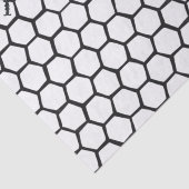 Moderne Hummeln, die über Bienenmuster fliegen Seidenpapier (Detail)