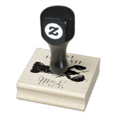 Moderne Hummer Ocean Save the Date Design Briefmar Gummistempel (Stempel)