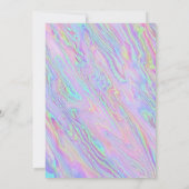 Moderne, humorvolle Einladung zur Hochzeit (Rückseite)