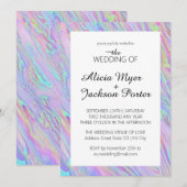 Moderne, humorvolle Einladung zur Hochzeit (Vorne/Hinten)