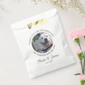 Moderne Hunde-Foto-Hochzeit Geschenktütchen (Versiegelt)