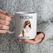 Moderne Hunde Katze Liebhaber Eigentümer Foto Name Tasse