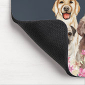 Moderne Hunde Mousepad (Ecke)